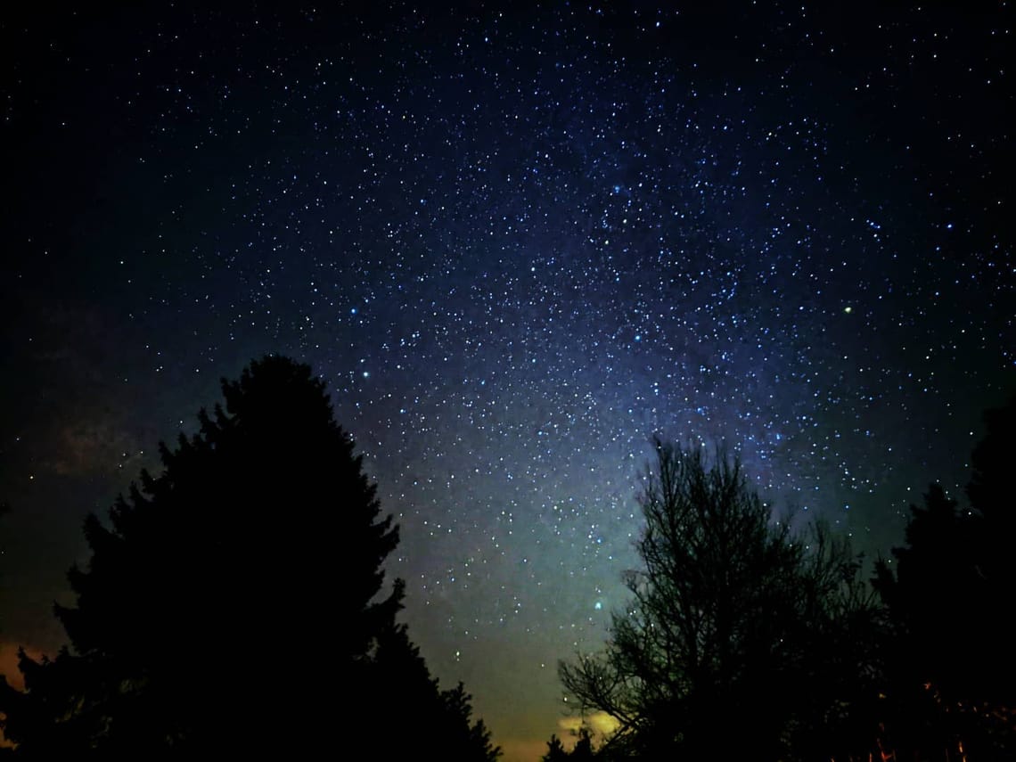 En attendant les Géminides (à l'Est) 💫⭐🌠🌟...