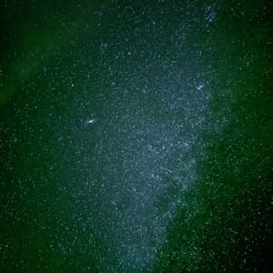 🎶 " Every night you look up in the sky, babe There...